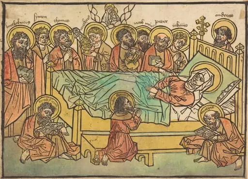 The Death of the Virgin, by Peter Maler