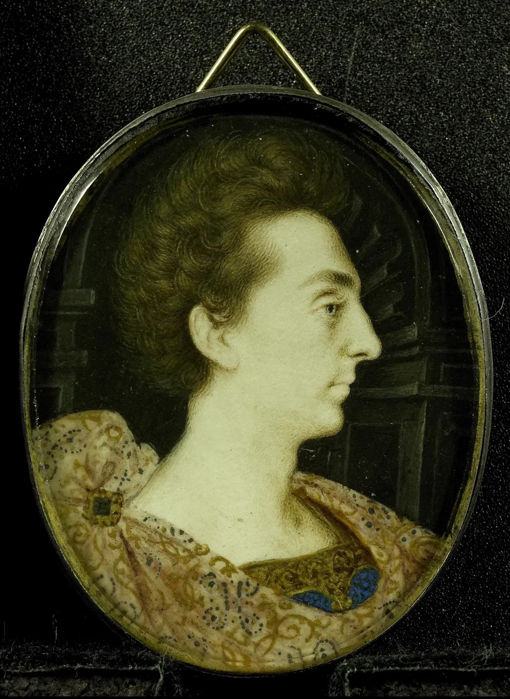 Portrait of Henry Frederick Stuart (1594-1612) or of George Villiers (1592-1628), by Peter Oliver, unspecified, 1625