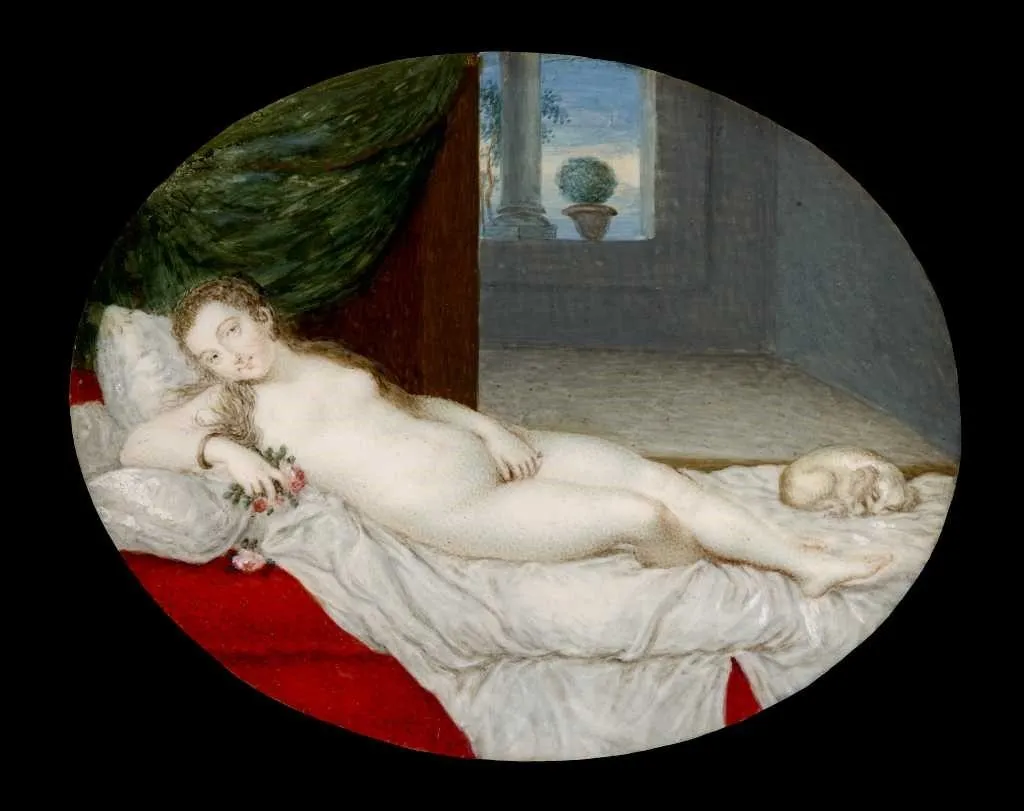 Venus of Urbino, by Peter Oliver, paint, 1630