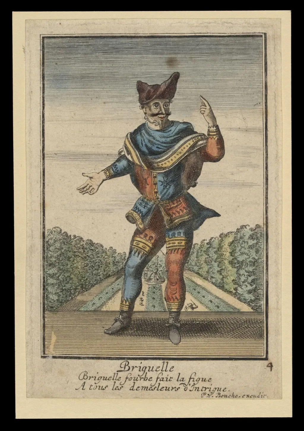 H Beard Print Collection, by Peter Paul Bouché, 1650