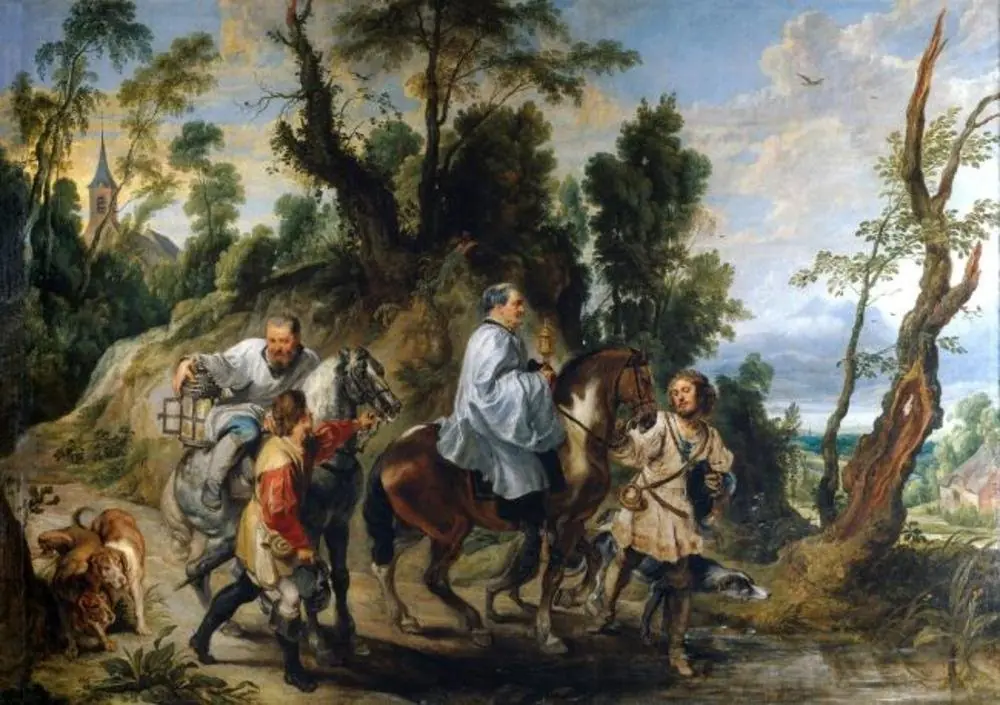 Act of Devotion by Rudolf I of Habsburg