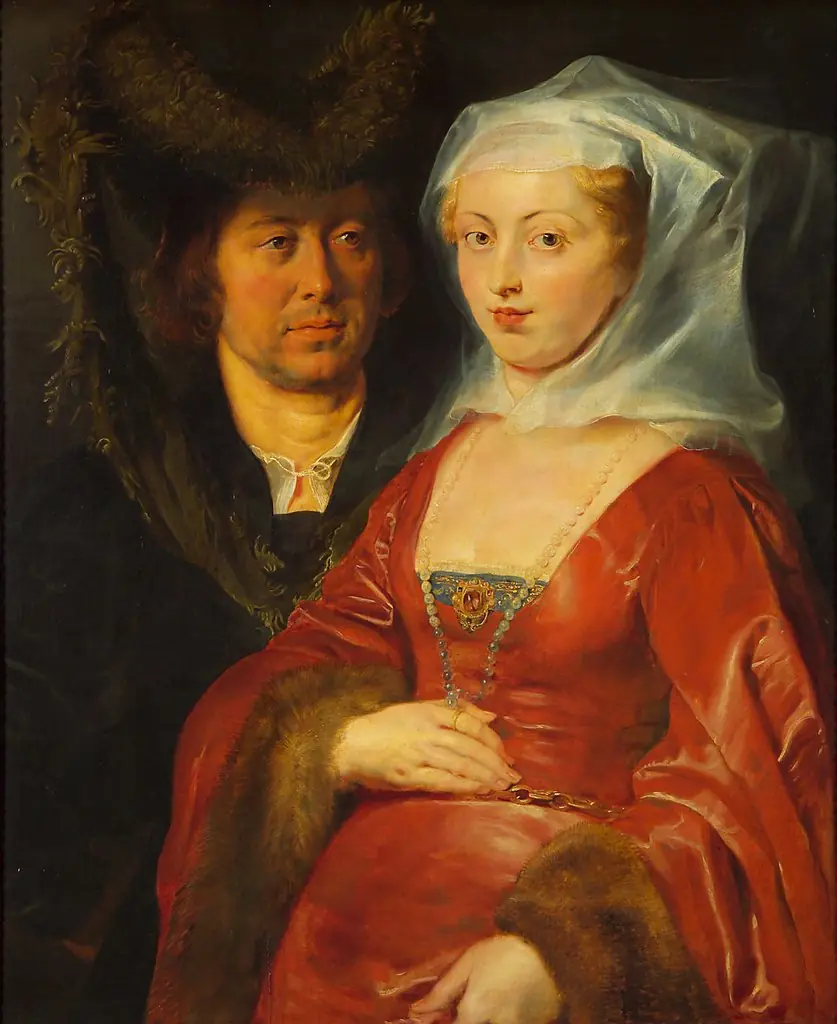 Ansegisus and St. Bega, by Peter Paul Rubens