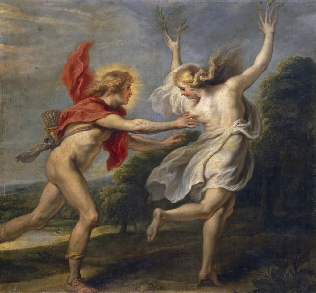 Apollo and Daphne, by Peter Paul Rubens, oil, 1636
