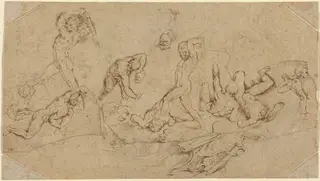 Battle of Nude Men, by Peter Paul Rubens