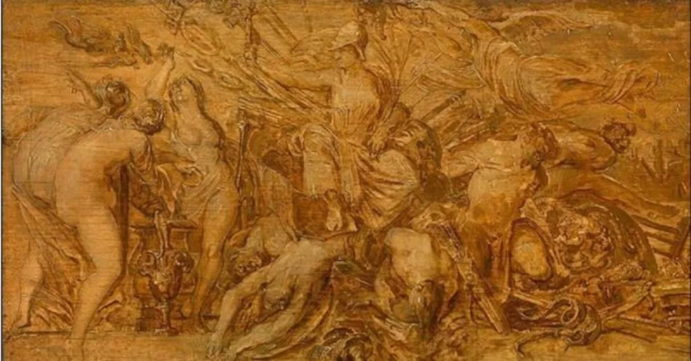 Bellona, by Peter Paul Rubens, oil, 1616
