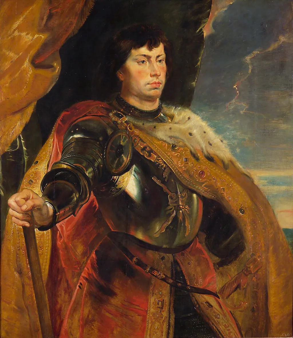 Charles the Bold, by Peter Paul Rubens, oil, 1618
