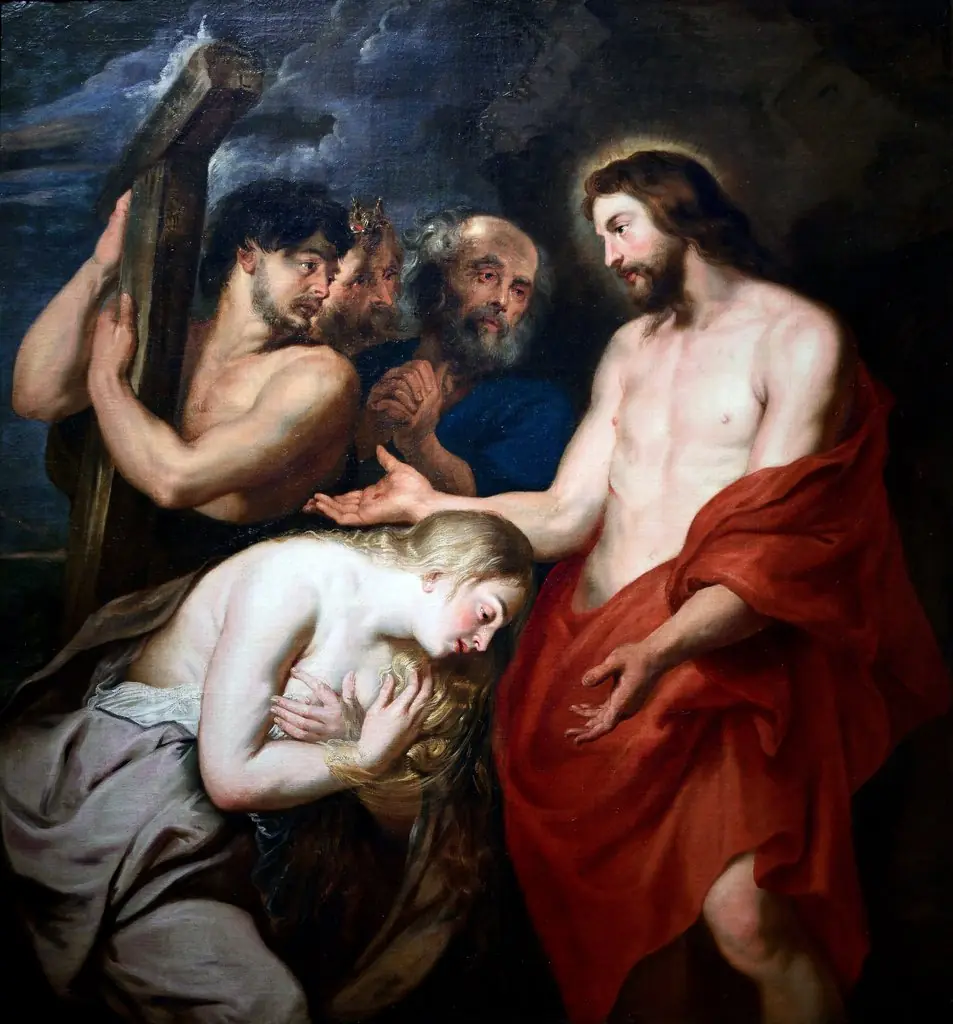 Christ and the Penitent Sinners