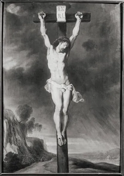 Christ dead on the cross, by Peter Paul Rubens, unspecified, 1608