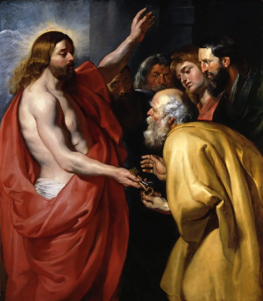 Christ Giving the Keys to St. Peter, by Peter Paul Rubens