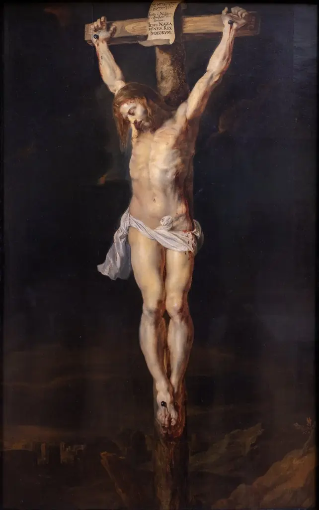 Christ on the cross, by Peter Paul Rubens