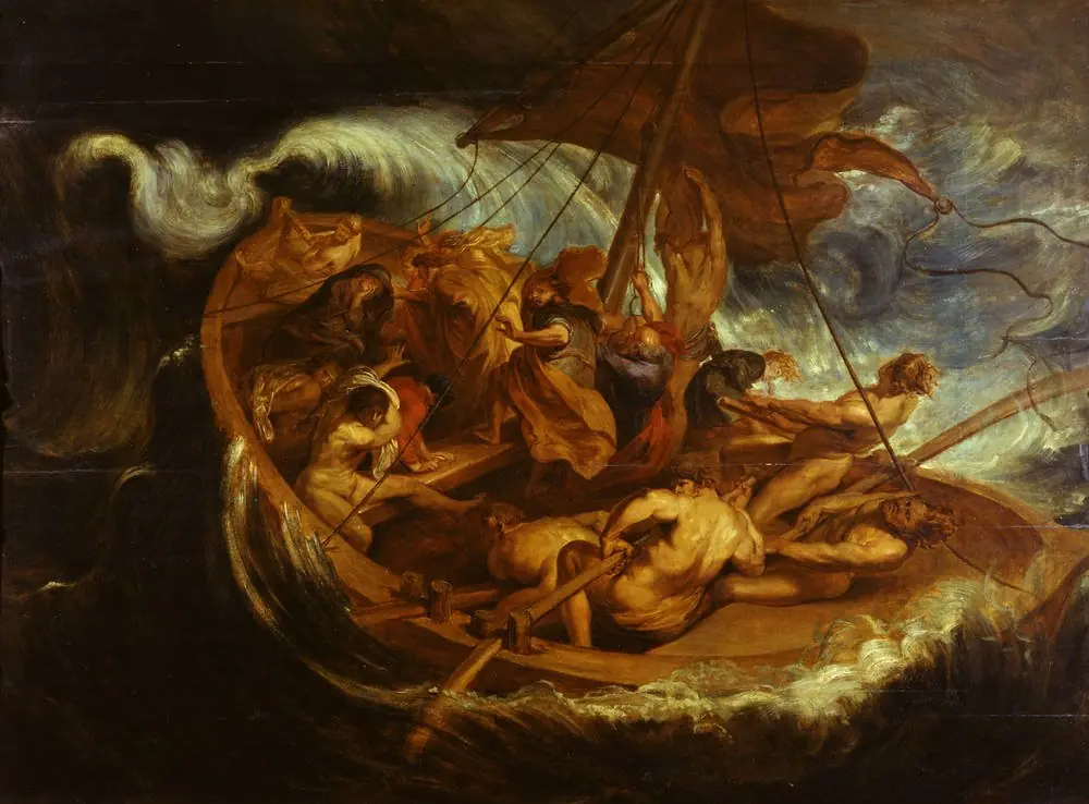 Christ on the Sea of Galilee, by Peter Paul Rubens