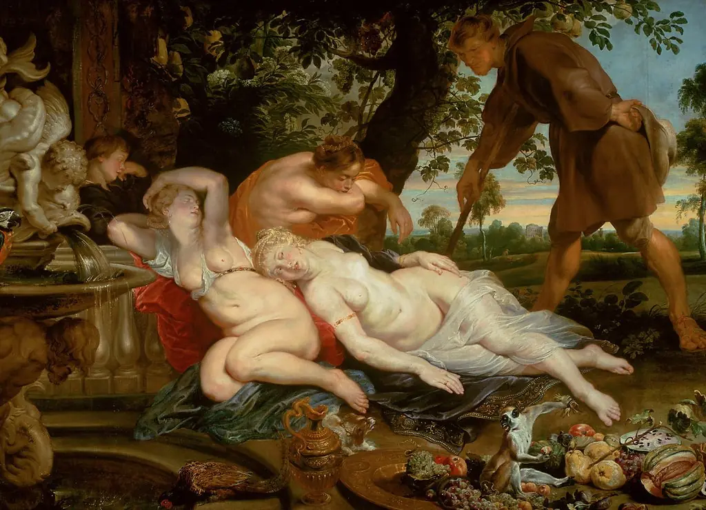 Cimone and Efigenia, by Peter Paul Rubens