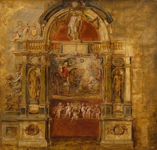 Congratulations on the Arrival of Prince Ferdinand (Adventus Seren. Princ. Gratulatio), by Peter Paul Rubens