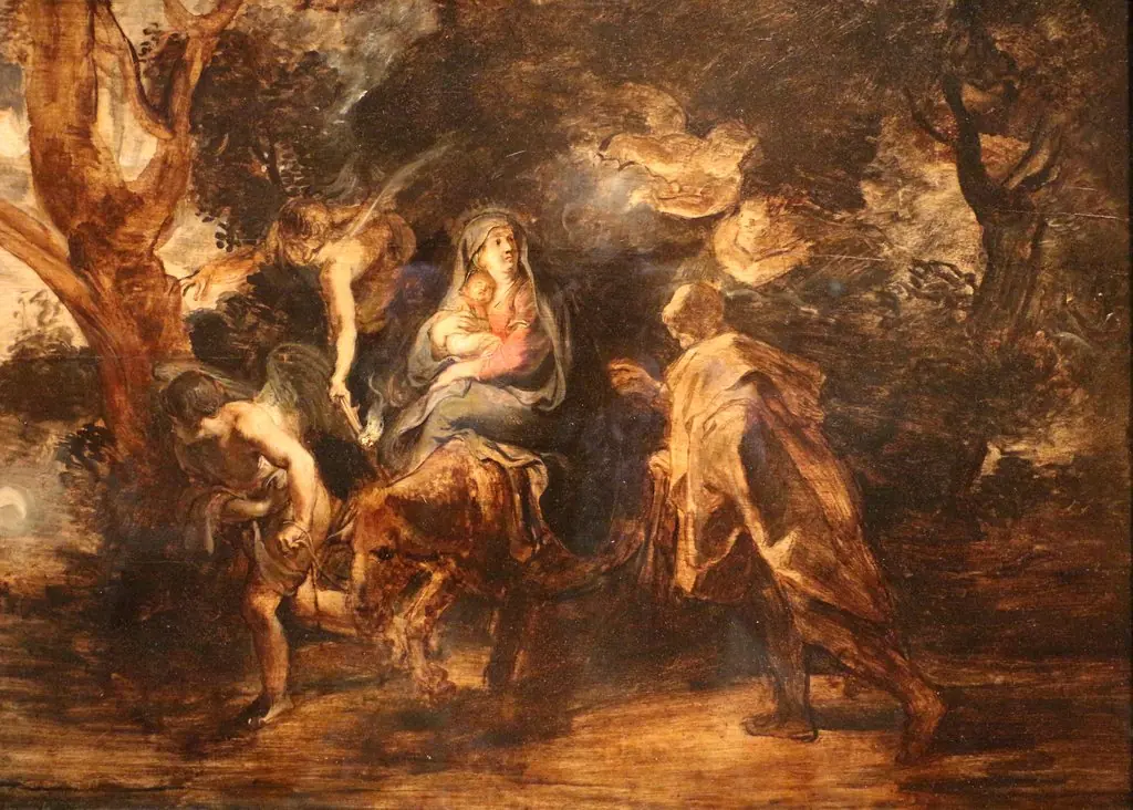 Flight into Egypt, by Peter Paul Rubens