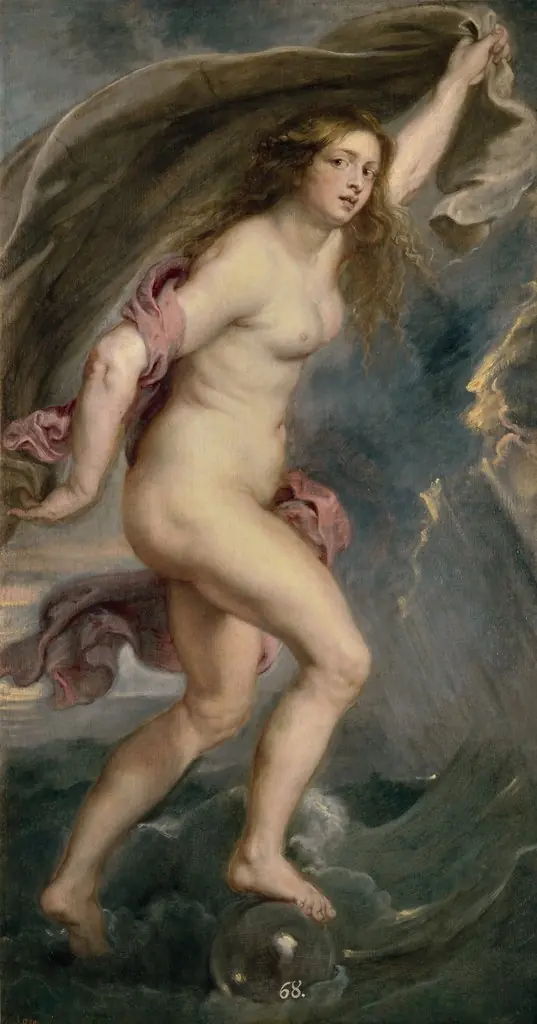Fortune, by Peter Paul Rubens