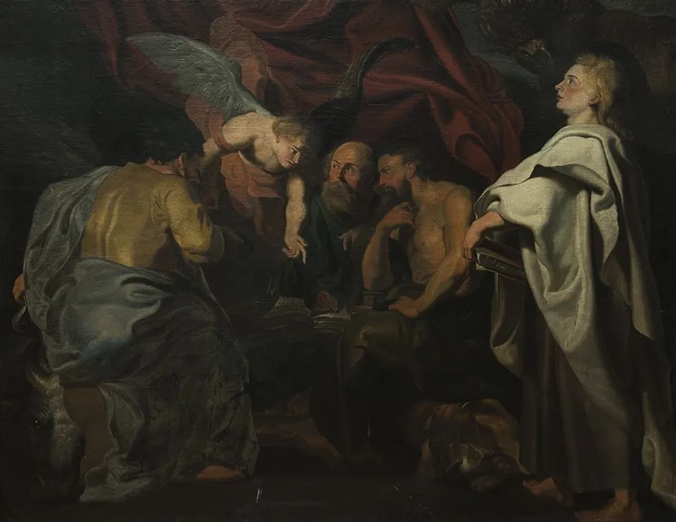 Four Evangelists, by Peter Paul Rubens, oil, 1608