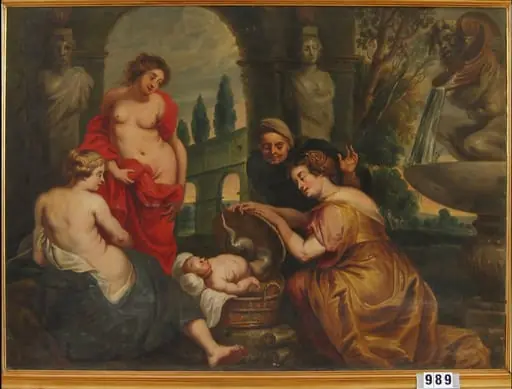 Găsirea lui Moise, by Peter Paul Rubens