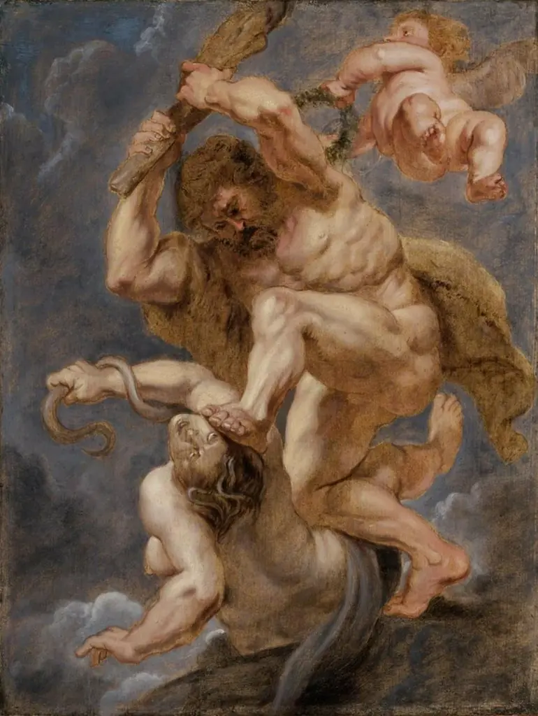 Hercules as Heroic Virtue Overcoming Discord, by Peter Paul Rubens