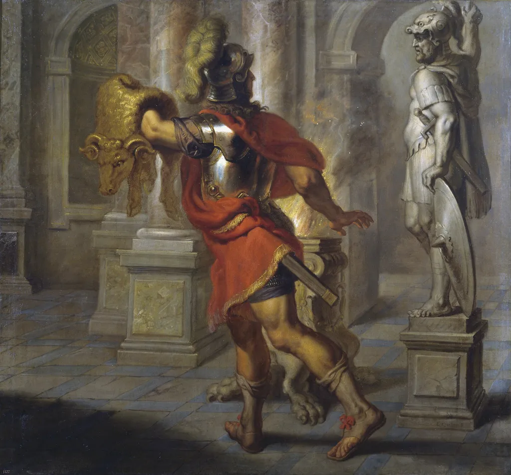 Jason and the Golden Fleece, by Peter Paul Rubens, oil, 1630