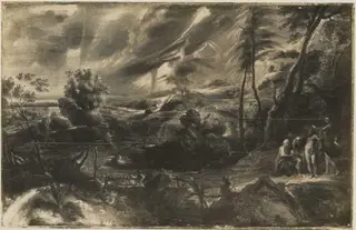 Landscape with Philemon and Baucis, by Peter Paul Rubens, 1630
