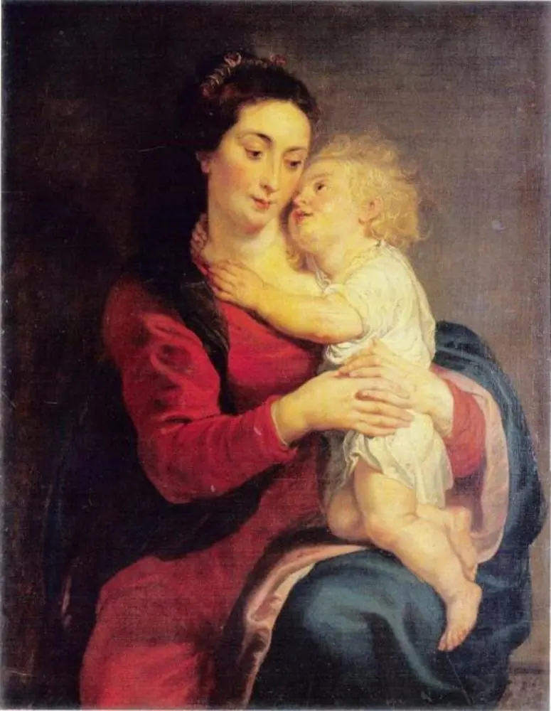 Madonna and Child, by Peter Paul Rubens