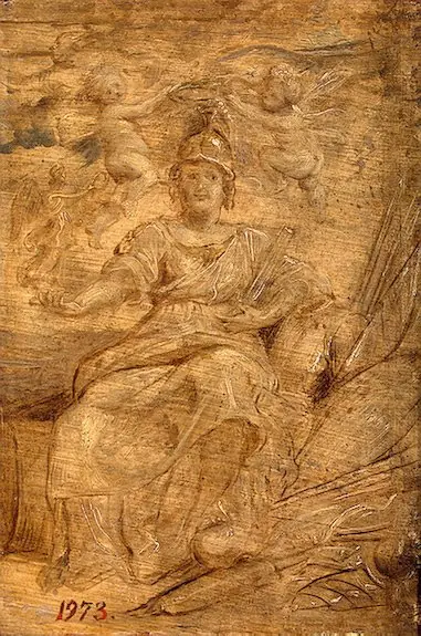 Marie de' Medici as Athena Pallas, by Peter Paul Rubens