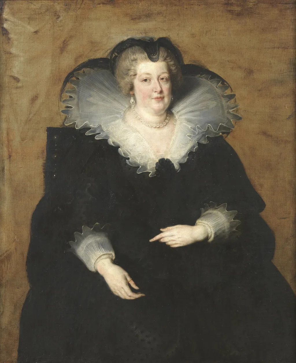 Marie de Medici, Queen of France, by Peter Paul Rubens, oil, 1622