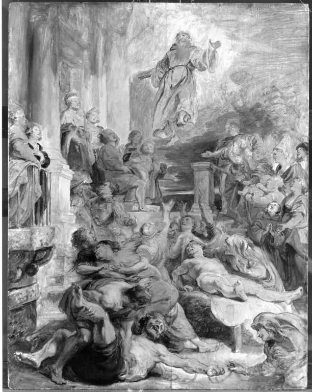 Miracles of St. Francis of Paola (Sketch), by Peter Paul Rubens
