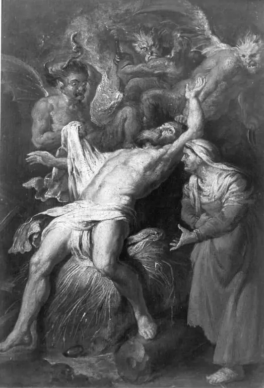 Mocking of Hiob, by Peter Paul Rubens