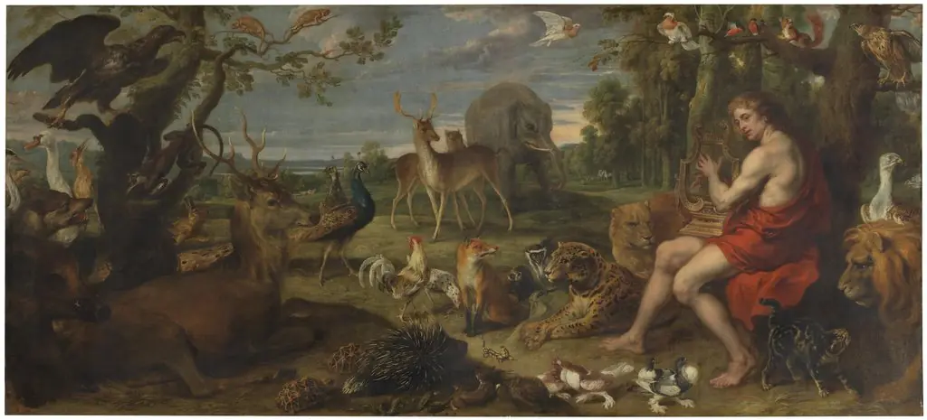 Orpheus and the animals, by Peter Paul Rubens