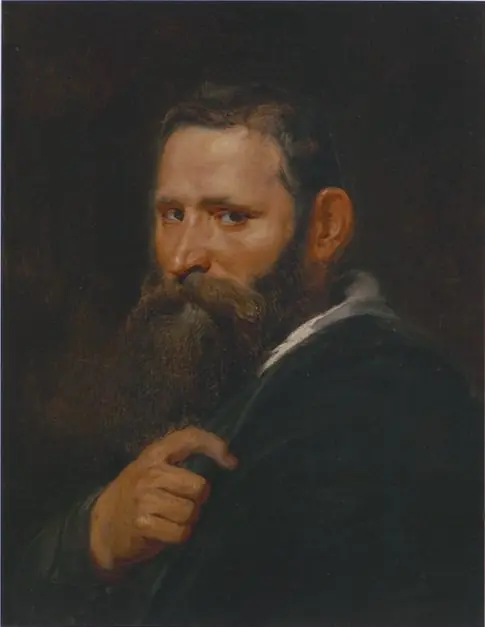 Portrait of a bearded man, by Peter Paul Rubens