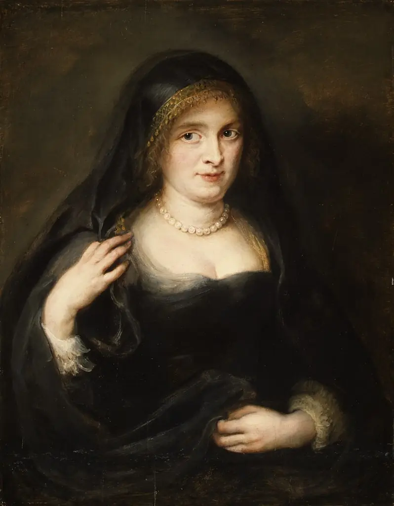 Portrait of a Woman, Probably Susanna Lunden, by Peter Paul Rubens