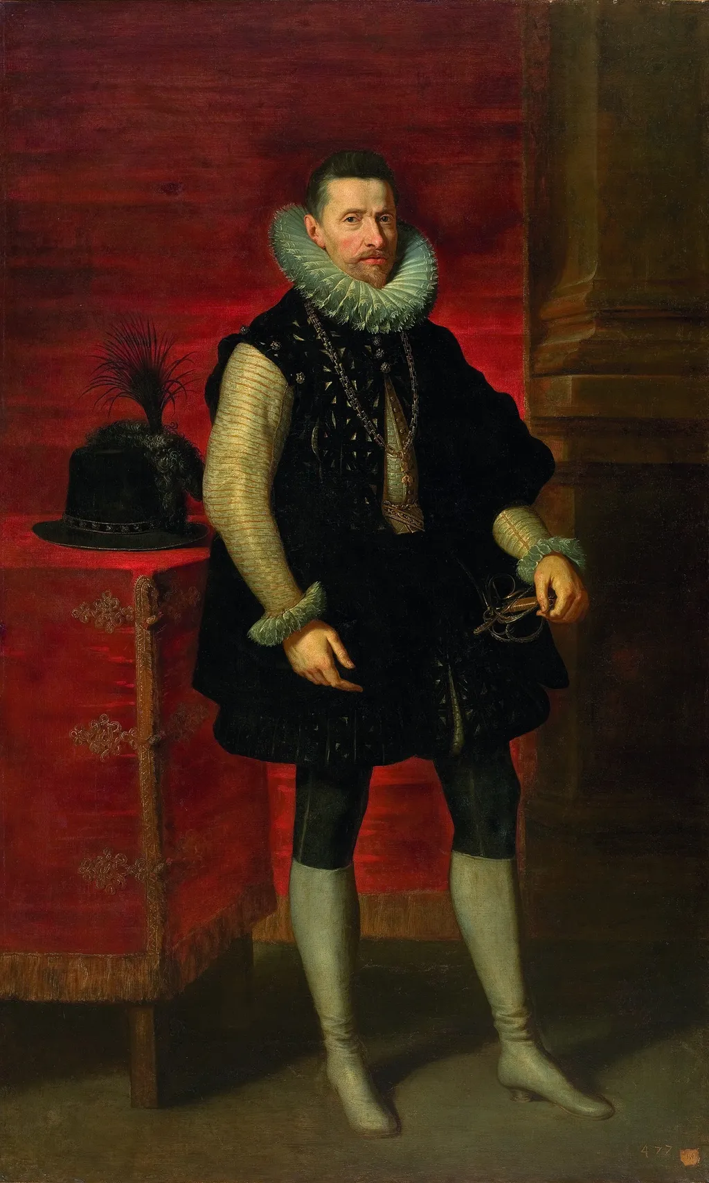 Portrait of Albert VII, Archduke of Austria, by Peter Paul Rubens, oil
