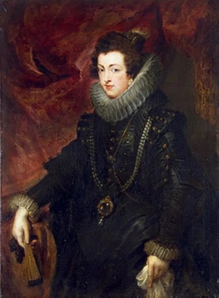 Portrait of Elizabeth of Bourbon, Queen of Spain, by Peter Paul Rubens