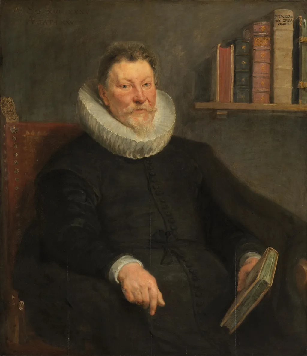 Portrait of Jan Brant, by Peter Paul Rubens, oil, 1635
