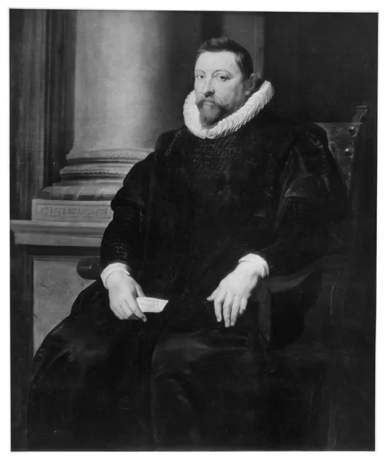 Portrait of Peter Pecquius (1562-1625), chancellor of Brabant, by Peter Paul Rubens, oil, 1615