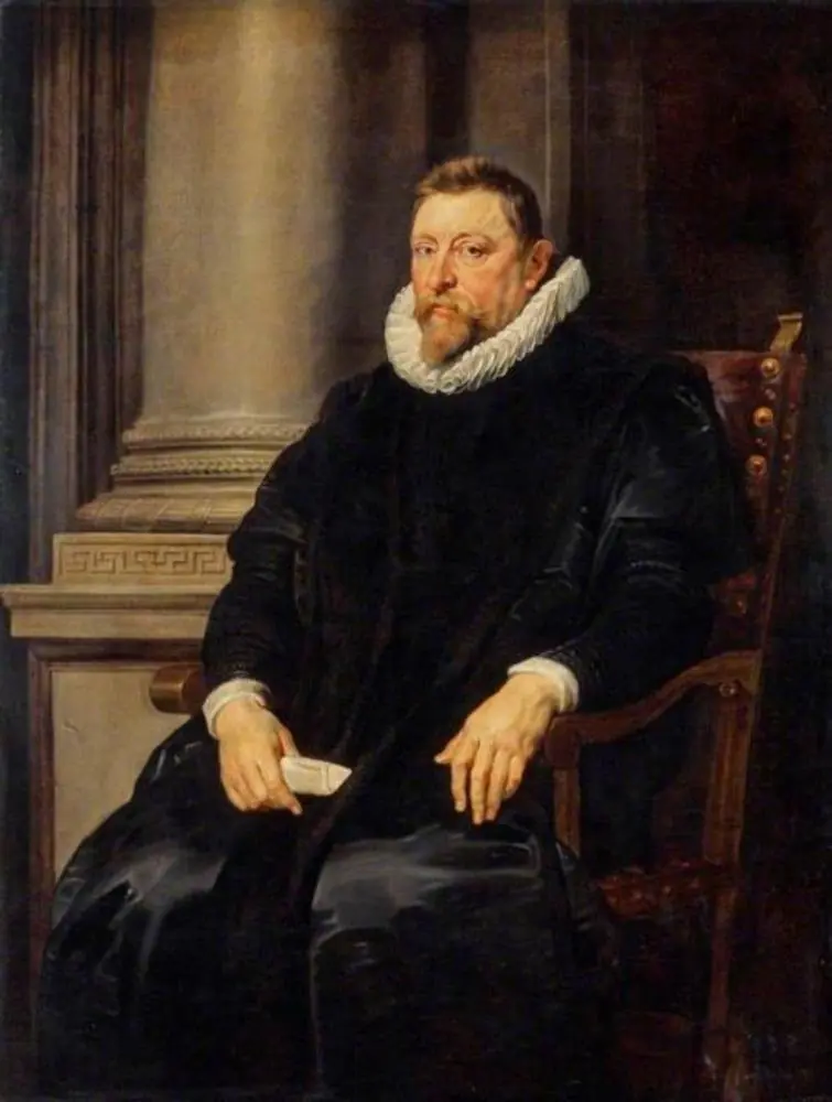 Portrait of Petrus Pecquius (1562 - 1625), by Peter Paul Rubens