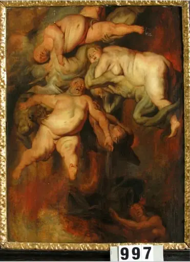 Prăbușirea îngerilor răi, by Peter Paul Rubens