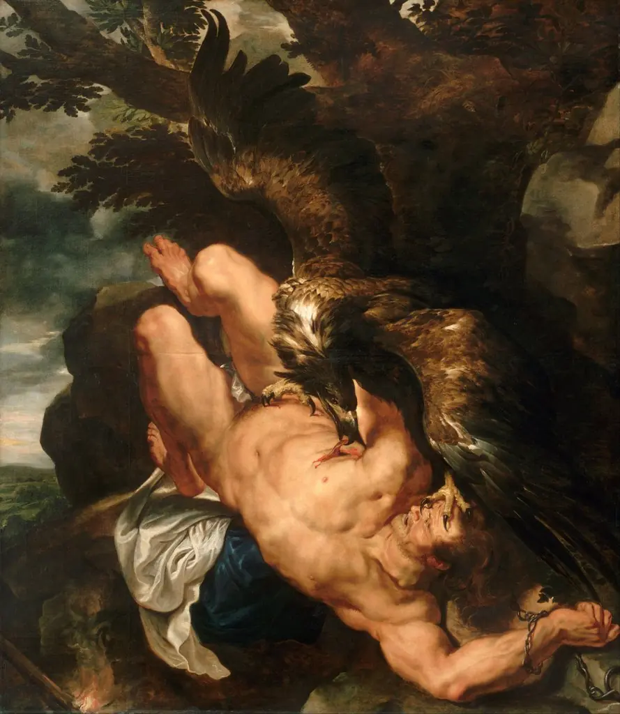 Prometheus Bound, by Peter Paul Rubens