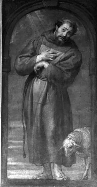Saint Francis of Assisi, by Peter Paul Rubens