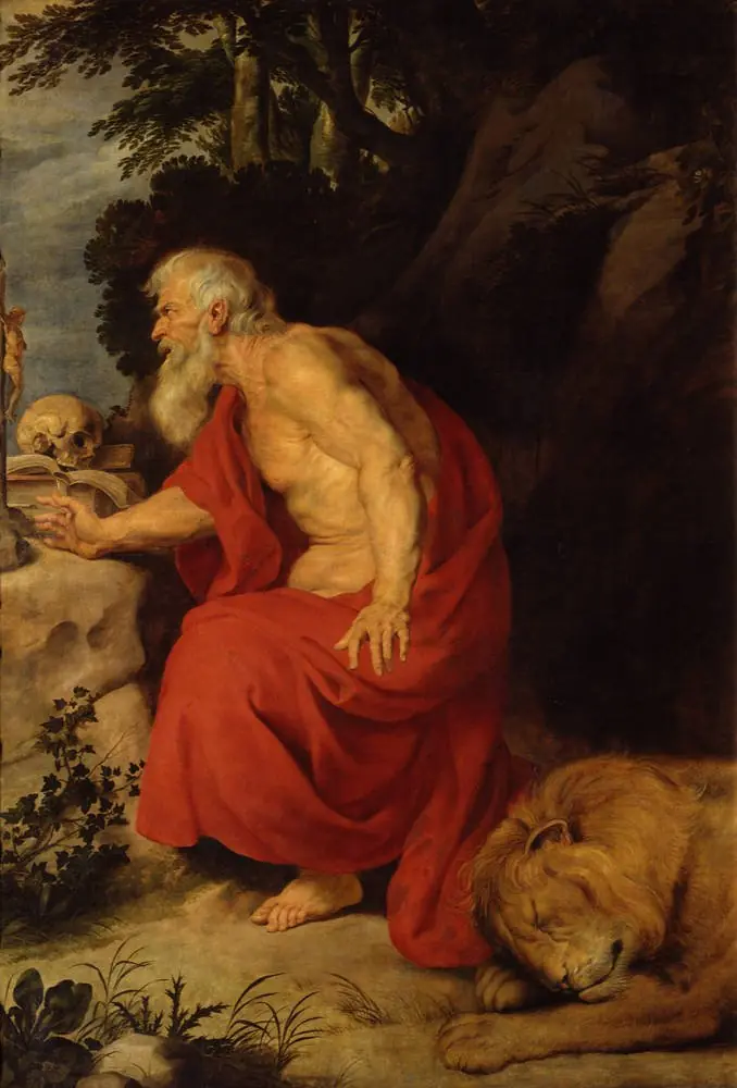 Saint Jerome, by Peter Paul Rubens