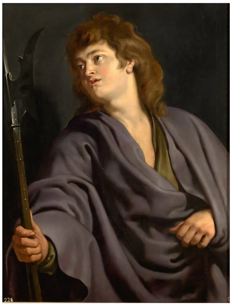 Saint Matthew, by Peter Paul Rubens
