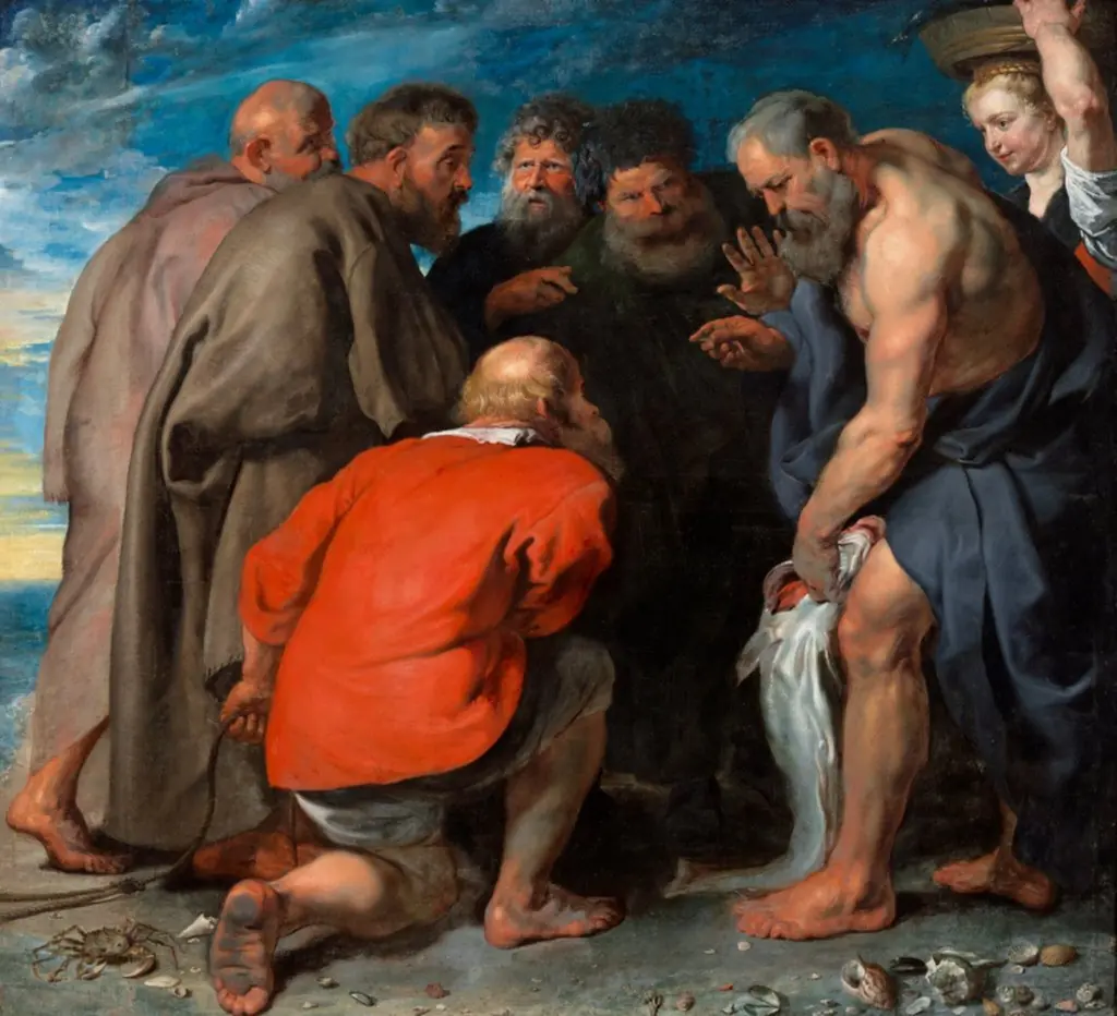 Saint Peter Finding the Tribute Money, by Peter Paul Rubens