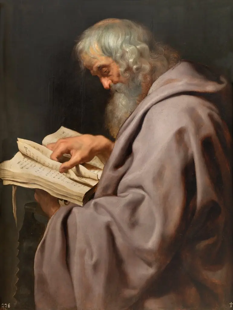 Saint Simon, by Peter Paul Rubens