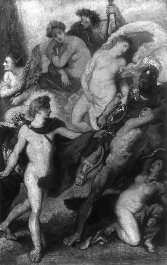 Section from "The Government of the Queen", by Peter Paul Rubens