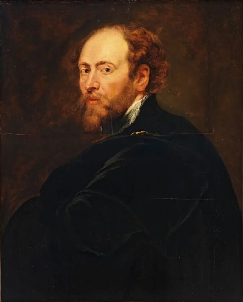 Self-portrait, by Peter Paul Rubens