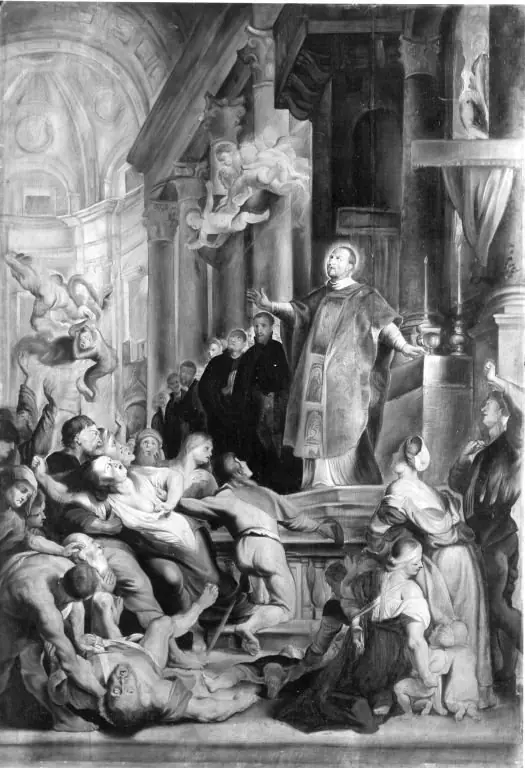 Sermon by St Ignatius of Loyola, by Peter Paul Rubens