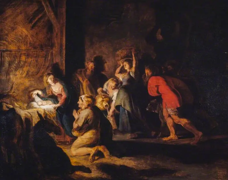 The Adoration of the Shepherds, by Peter Paul Rubens