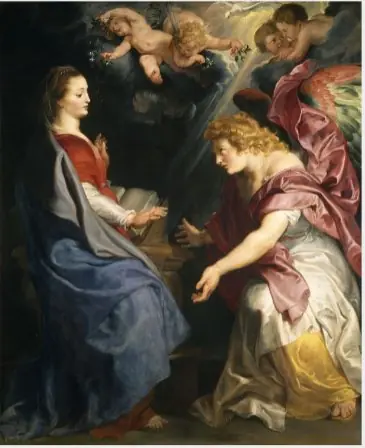 The Annunciation, by Peter Paul Rubens
