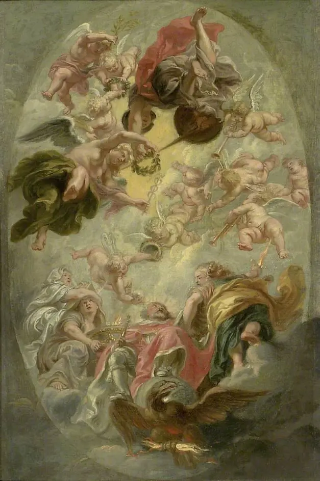 The Apotheosis of James I, by Peter Paul Rubens